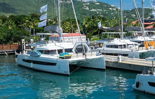 Motor yacht charters in IGY Yacht Haven Grande in St Thomas