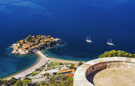 little island off the coast of montenegro