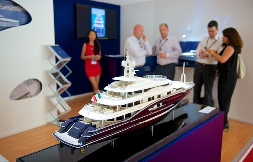 Rossi Navi Stand at Sinapore Yacht Show 2014