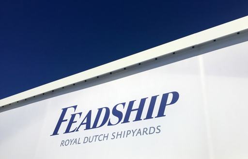 Feadship signage at FLIBS 2017