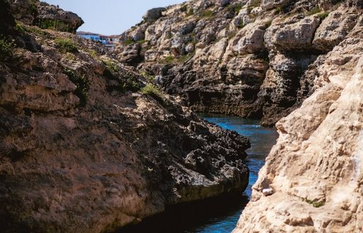 Pont d'en Gil Menorca cliffs
