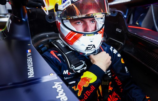 Formula One racer in car preparing for Monaco Grand Prix