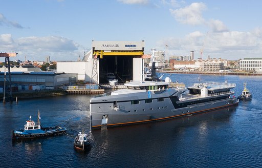 Damen yacht support vessel WINGMAN