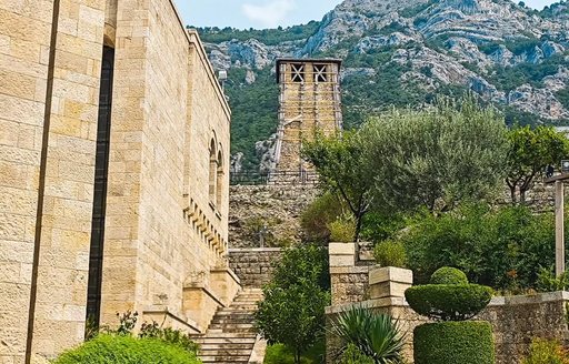 Castle of Krujë side view