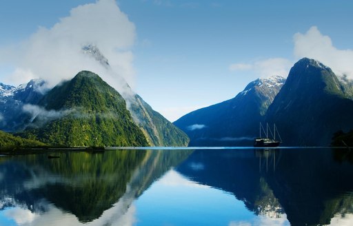 The exotic waters of New Zealand