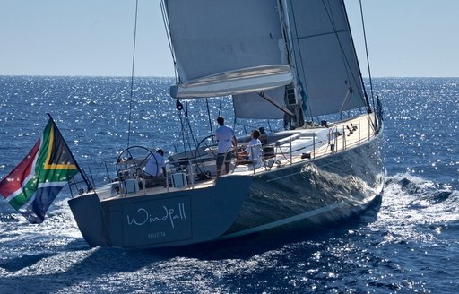 superyacht WINDFALL to compete in the America's Cup Superyacht Regatta 2017