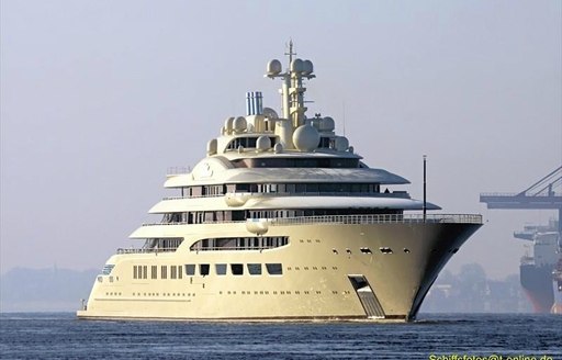 luxury yacht DILBAR released from Lurssen shipyard