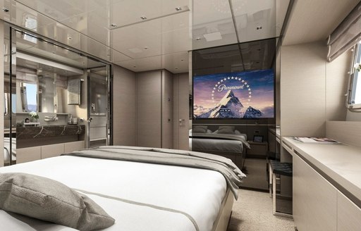 lucky yacht main cabin