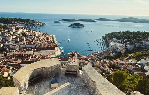 Spanjola Fortress Hvar water view