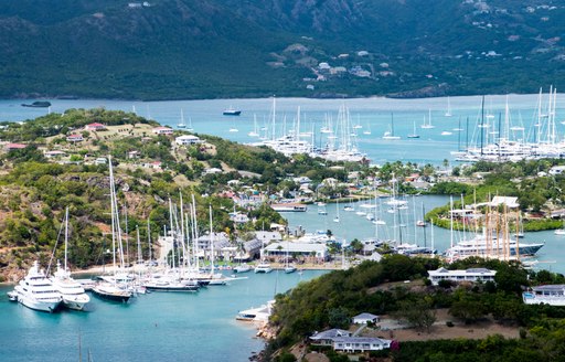 St John's Harbour in Antigua, Caribbean