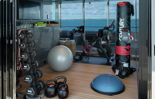 Gym onboard MY Eternity