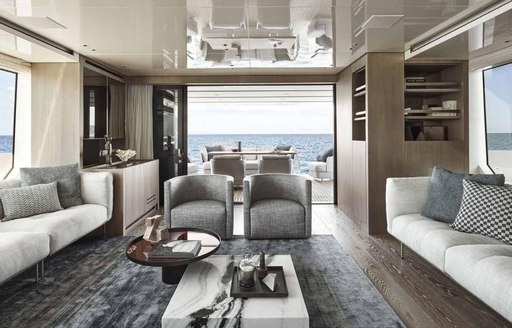 ocean six motor yacht main salon