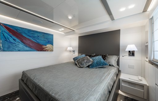 Main cabin on luxury yacht SANDS 