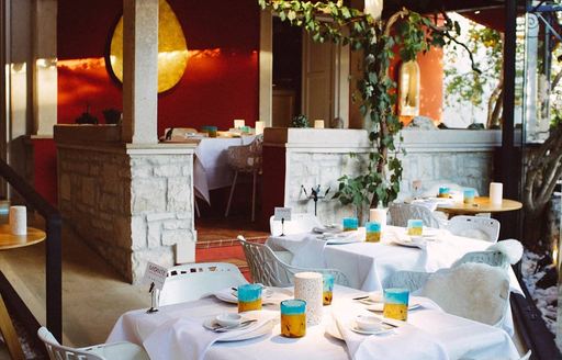 Croatia - Monte restaurant dining area
