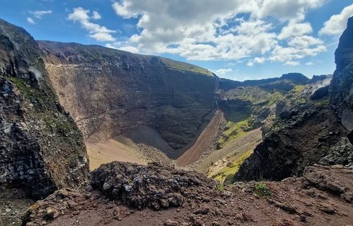 Mount Vesuvius Naples crater