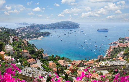 beautiful calm waters on the French Riviera 