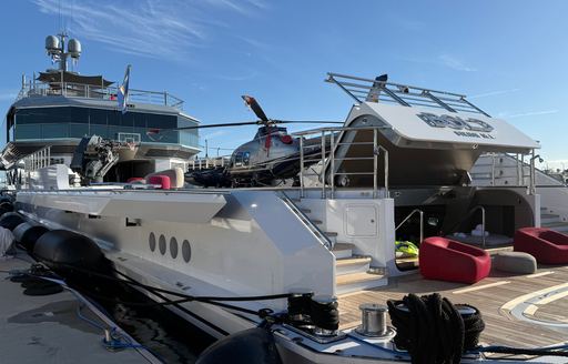 Charter yacht BOLD berthed at PBIBS