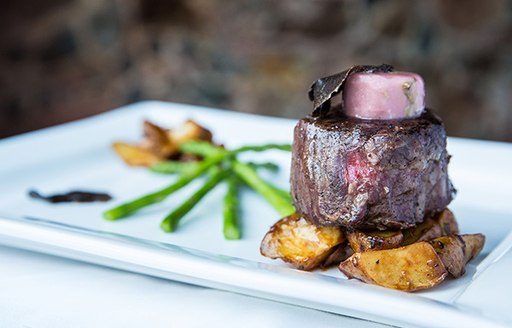 Steak at The Old Farmhouse Restaurant