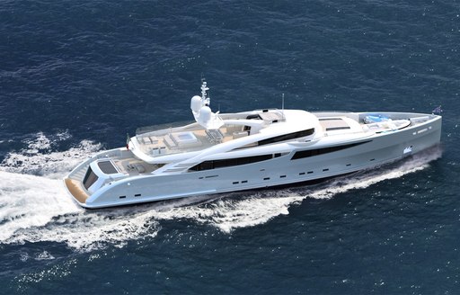 Superyacht PHILMI cruising on charter in the Mediterranean