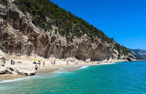 Sardinia - Cala Luna beach cliffs