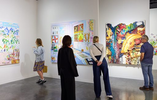 Art Basel exhibit of Pearl Lam Galleries