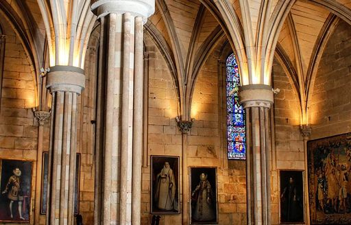Royal Palace of La Almudaina Mallorca interior