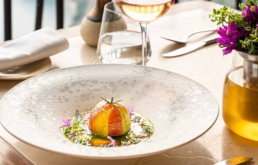 Chateau Eza food