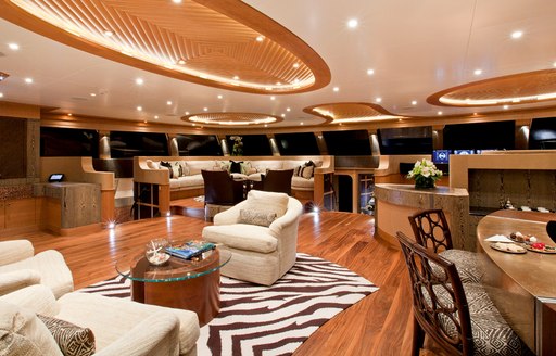 catamaran yacht hemisphere main saloon