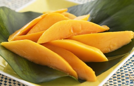 sliced mango at the Antigua and Barbuda Mango Festival