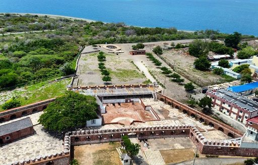 Jamaica - Fort Charles aerial view