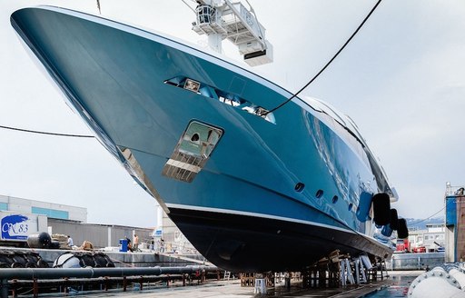 'Flying Dragon' launching from the Admiral shipyard earlier this year