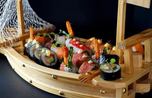 Buddha Bar Beach Crete food