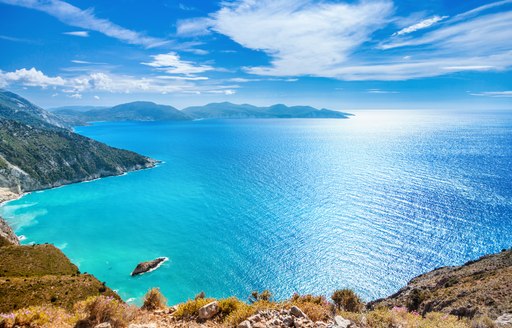 Coast of Kefalonia island, Greece