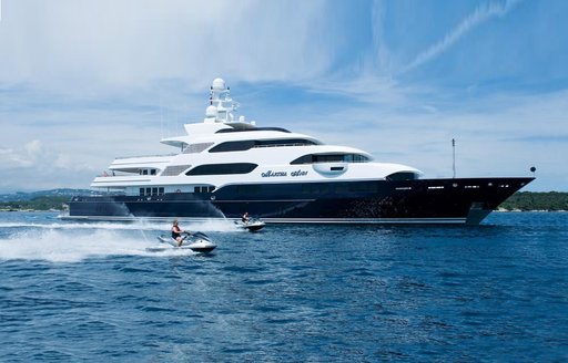 superyacht 'Martha Ann' attending the 2015 Monaco Yacht Show