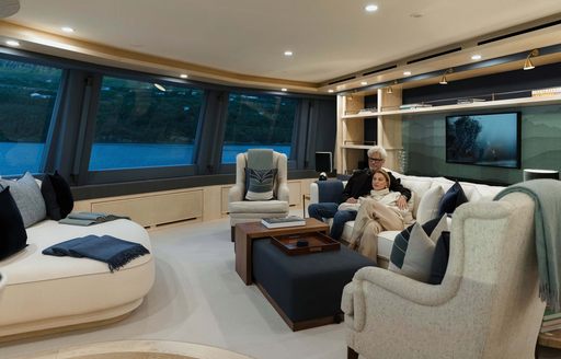 Master cabin on board charter expedition yacht RAGNAR