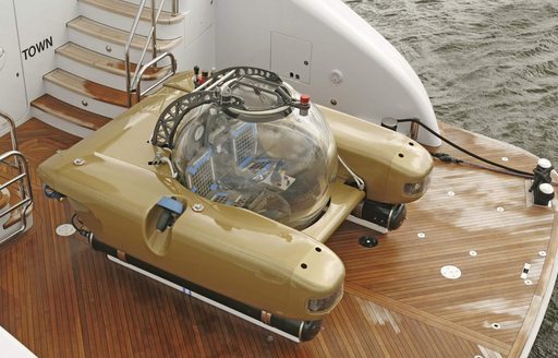 superyacht amarula sun's submersible water toy