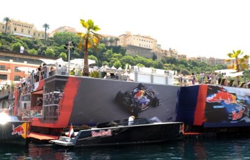 The Red Bull Energy Station at the Monaco Grand Prix