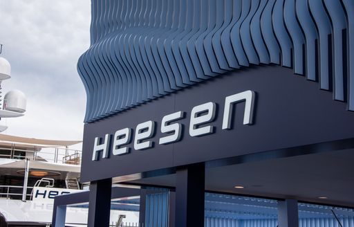 Heesen stand at the Monaco Yacht Show