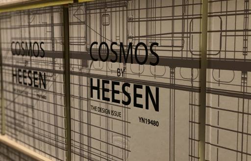 series of books of heesen cosmos yacht