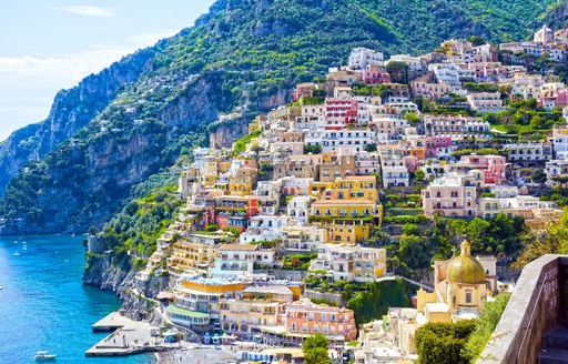 Town of Positano in the Amalfi Coast