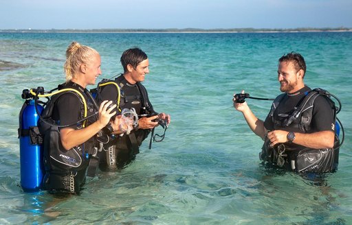 if you are a facn os scuba diving then you need not worry about the coronavirus while on  luxury yacht charter because many of the best dive spots are far away from mainland or anywhere where many peoiple might be
