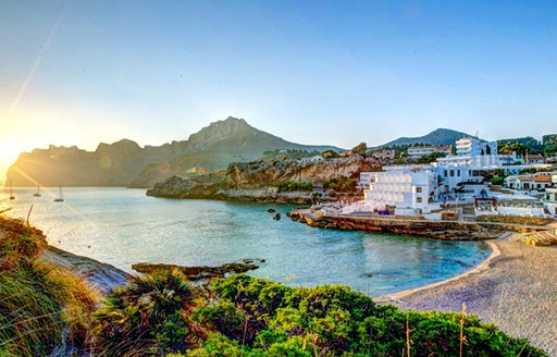 Mountains by the sea in Mallorca