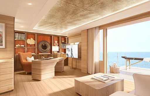 Interior Amels 60 yacht COME TOGETHER