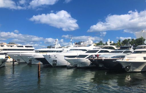 FLIBS yacht in line-up