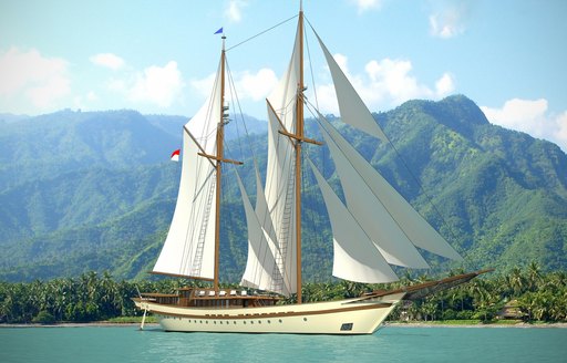 Sailing charter yacht LAMIMA was built in Indonesia and is available for charter in the region