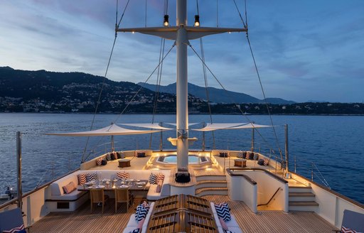 luxury charter yacht Nero
