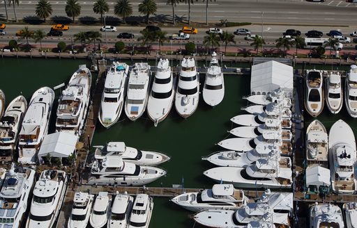 smaller boats at miami yacht show 2019