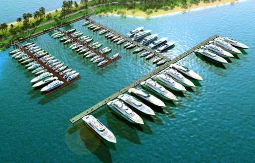 rendering of the new Caroline Marina Bay due to open in March 2017