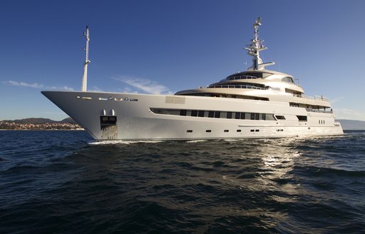 Charter yacht NAIA in the Caribbean
