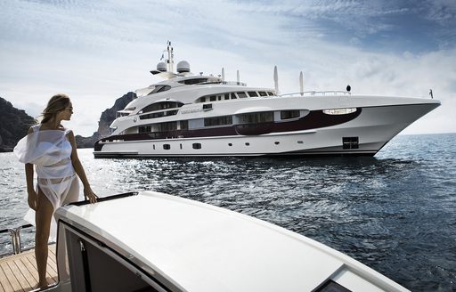 charter yacht Quite Essential during a luxury yacht charter